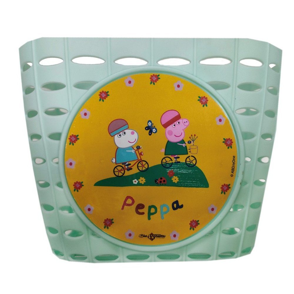 Bike Fashion Fahrradkorb Kinderkorb Peppa Pig, mit Motiv