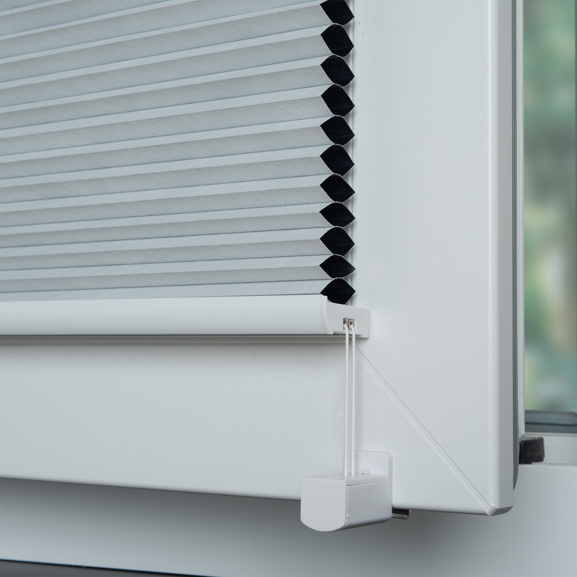 Liedeco Wabenplissee Liedeco® Wabenplissee Verdunkelung – Blickdicht, verdunkelnd, Klemmfix, Effektive Verdunkelung, Einfache Montage ohne Bohren – Bild 4 von 5