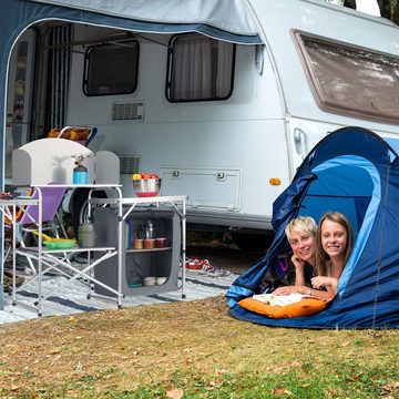 relaxdays Campingtisch Campingküche