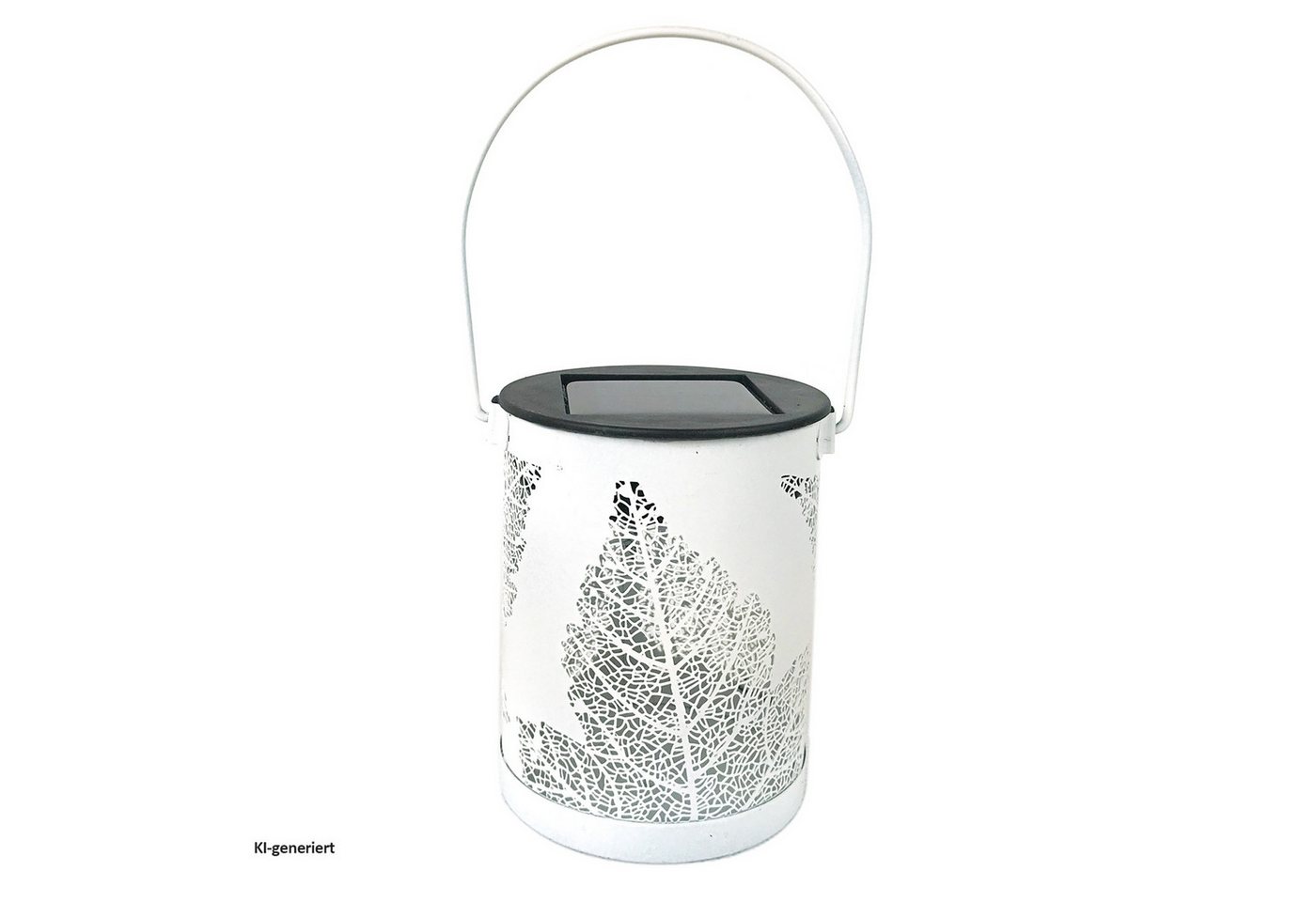 HTI-Living LED Solarleuchte Solarlaterne Blatt Luna, nicht relevant, LED