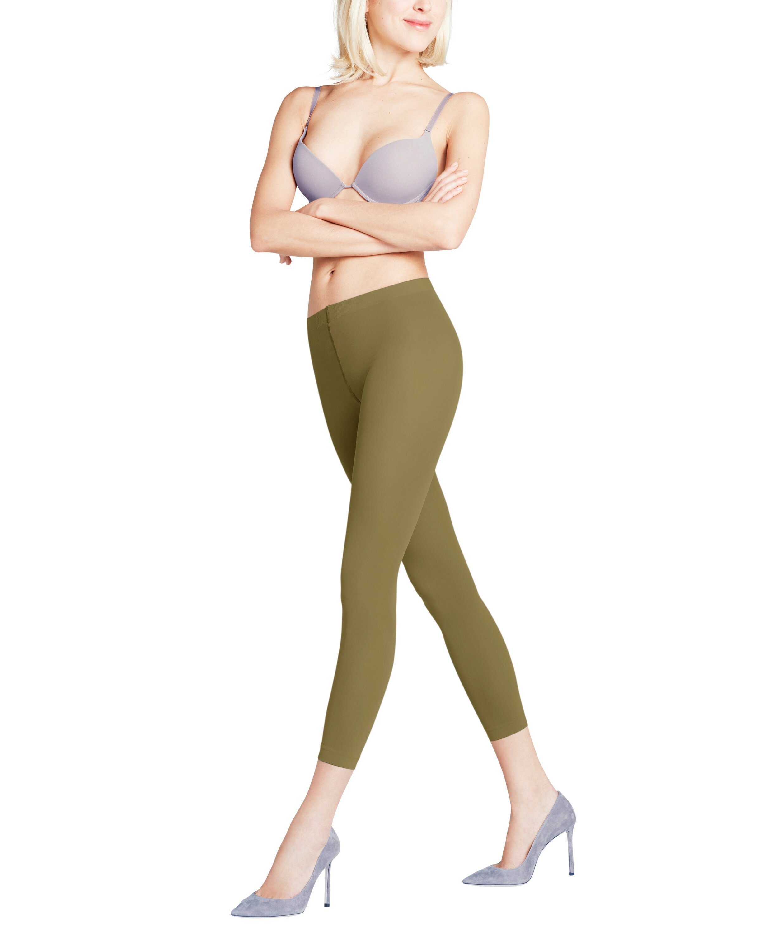 FALKE Feinstrumpfleggings Pure Matt Capri semi-blickdicht & matt 50 DEN (1 St) semi-blickdicht & matt