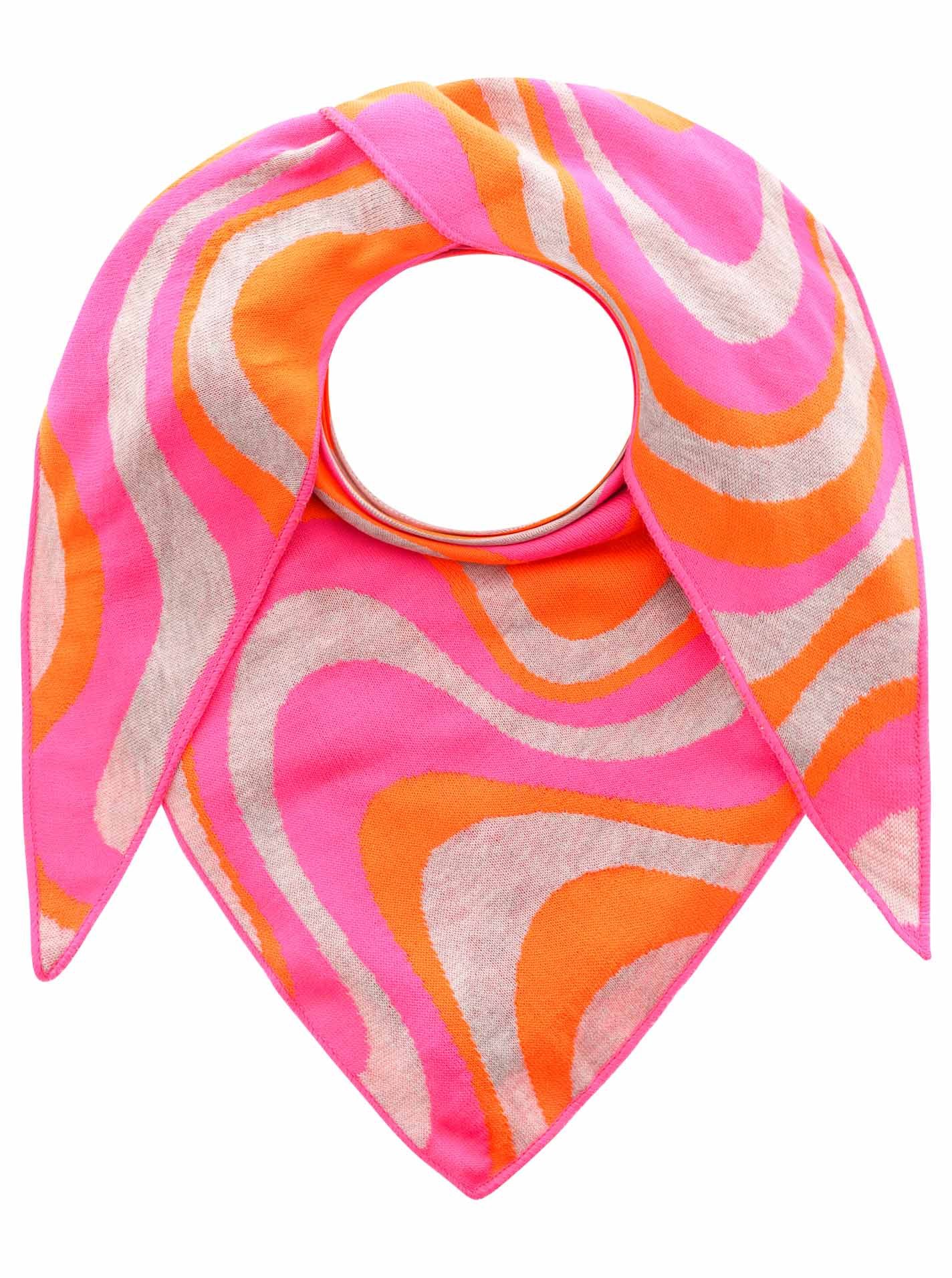 Zwillingsherz Dreieckstuch "Happy Waves", auffallendes Muster, Strick, wärm günstig online kaufen
