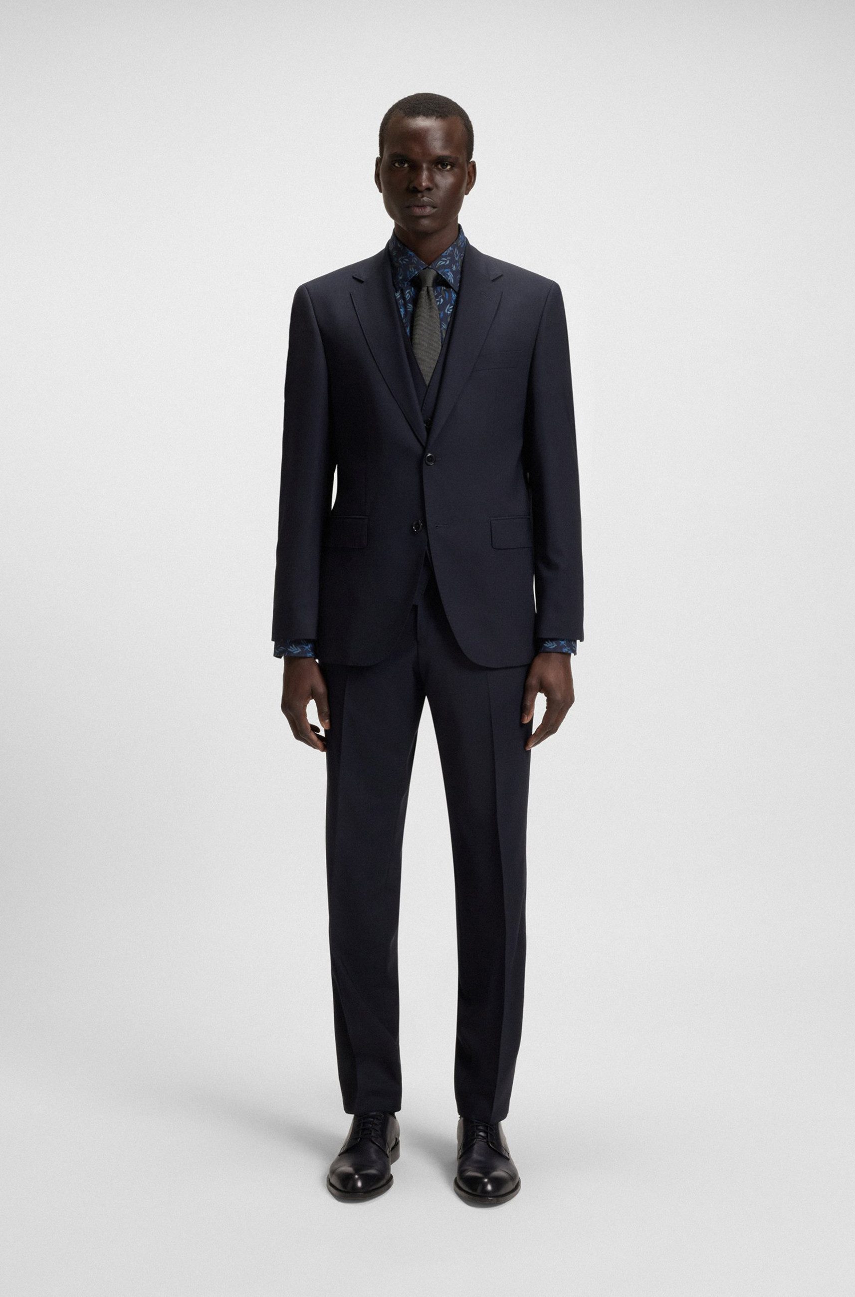 BOSS Langarmhemd H-JOE-kent-C1-214 (1-tlg) günstig online kaufen