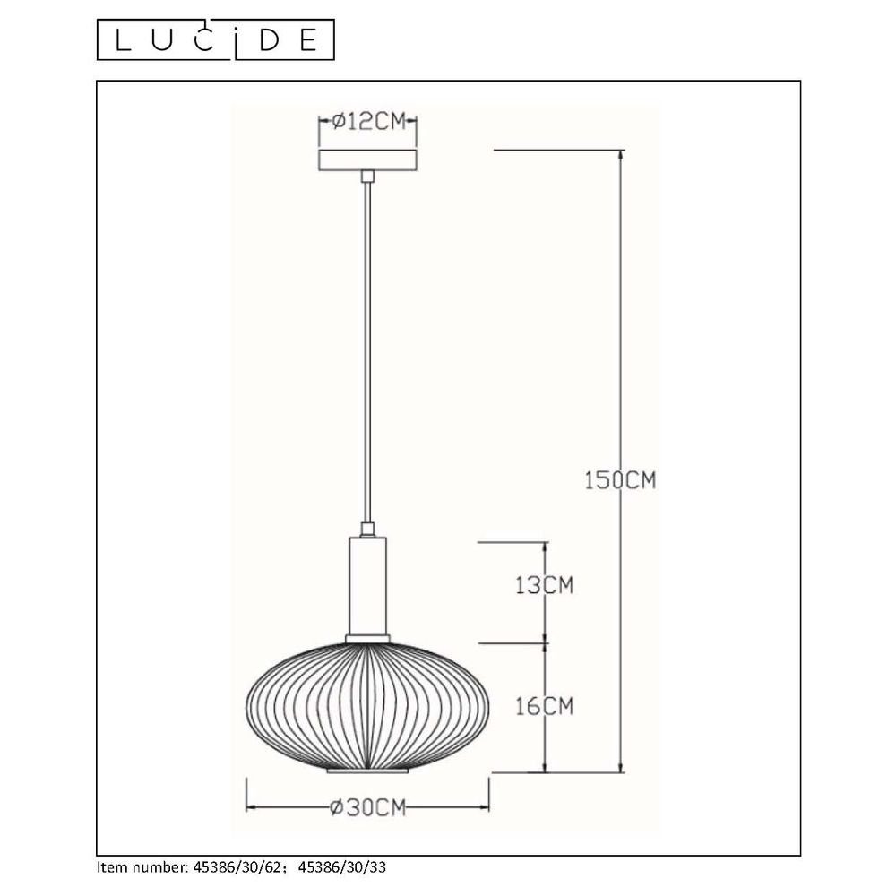 Pendelleuchte Amber, Pendelleuchte Maloto Nein, Pendellampe, E27 Hängeleuchte warmweiss, Hängeleuchte, in keine 40W Angabe, 300mm max. click-licht Leuchtmittel enthalten: