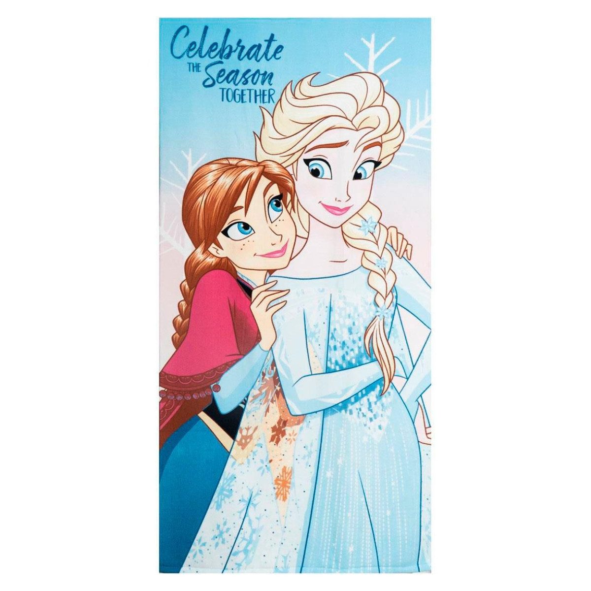 Disney Frozen Strandtuch Kinder Strandtuch 70 × 140 cm mit Schwimmbrille als Set, (Spar-Set)