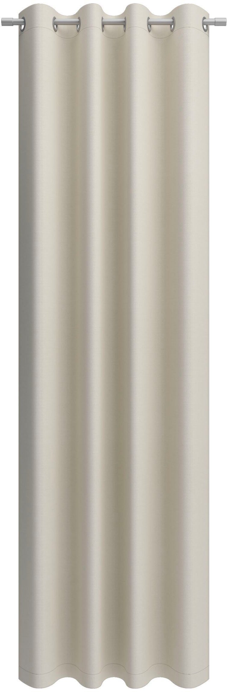 Neutex for you Vorhang "Linessa" Ösen 1 tlg. Ösenschal mit Metallösen, Brei günstig online kaufen