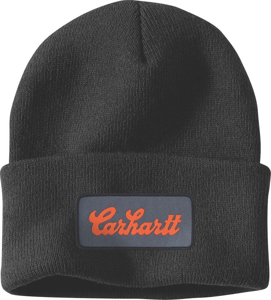 Carhartt Strickmütze Knit Cuffed Script Patch Beanie