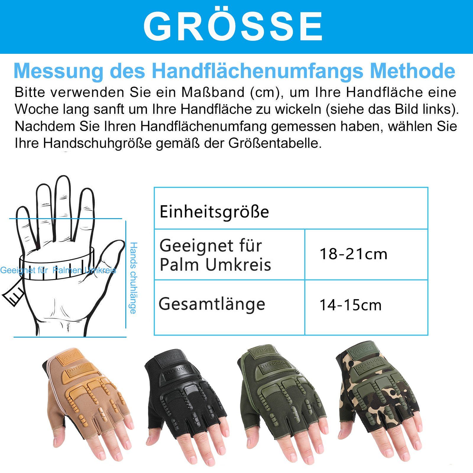 BTTO Trainingshandschuhe Sporthandschuhe,Trainingshandschuhe für gloves,Für Krafttraining,Kraftsport,Radsport Braun Herren Outdoor Damen Handschuhe,gym Fitness