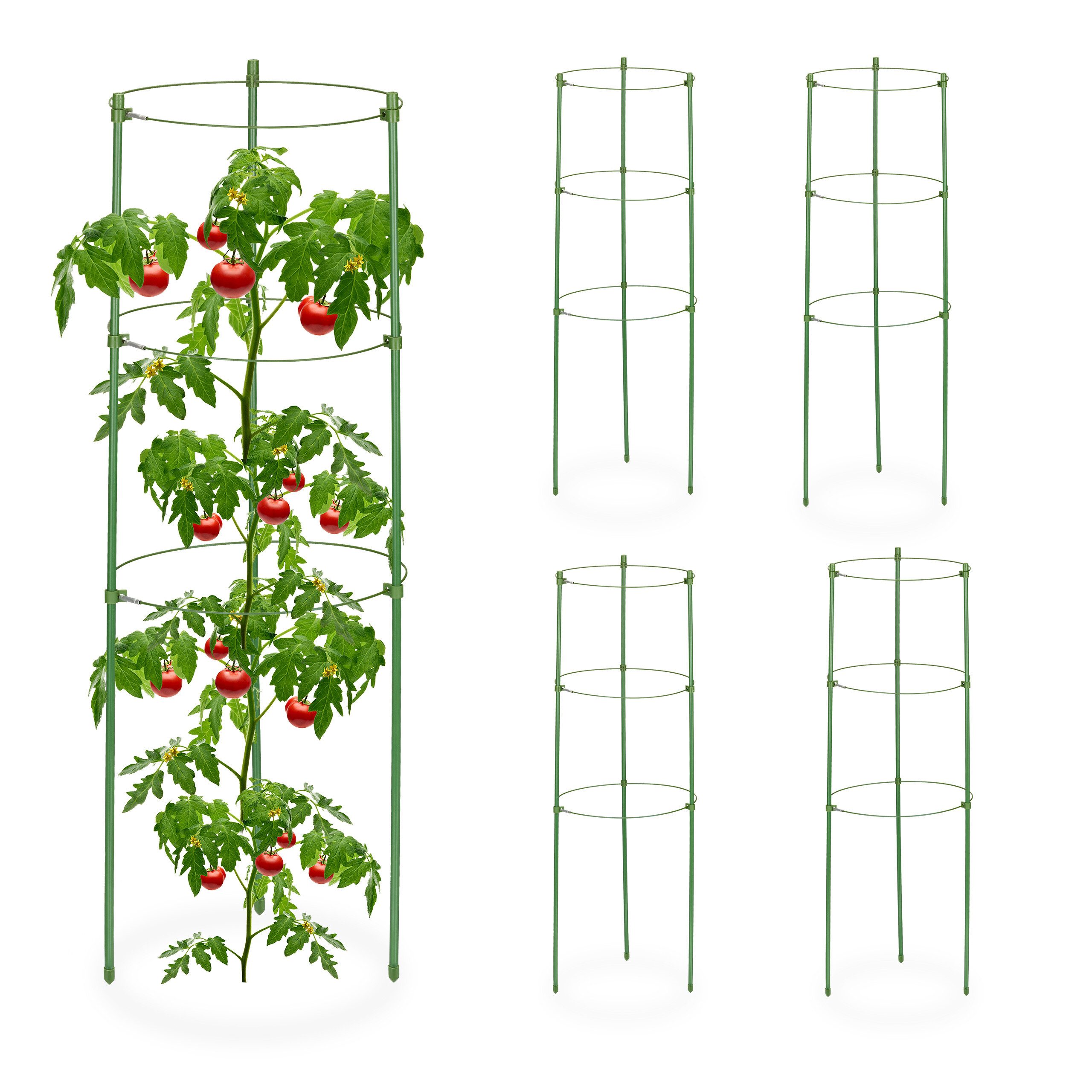 relaxdays Rankhilfe 5er Set 60 cm, günstig online kaufen