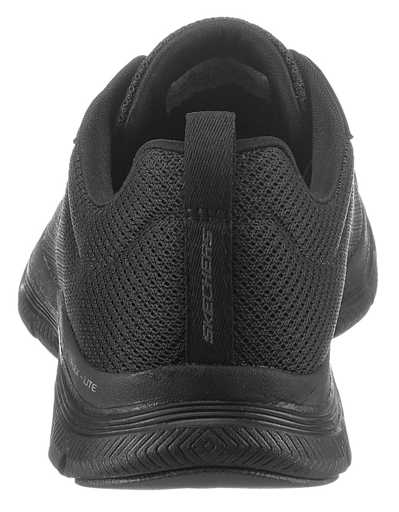 Ausstattung FLEX mit BRILLINAT Memory schwarz Foam Skechers 4.0 Air-Cooled VIEW Sneaker APPEAL