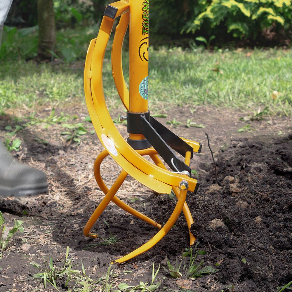Tornadica Gartenpflege-Set Pedal-Hebel für Manueller Kultivator-Wurzelentfern, für Tornadica Vertikutierer und Unkrautentferner in einem Gerät