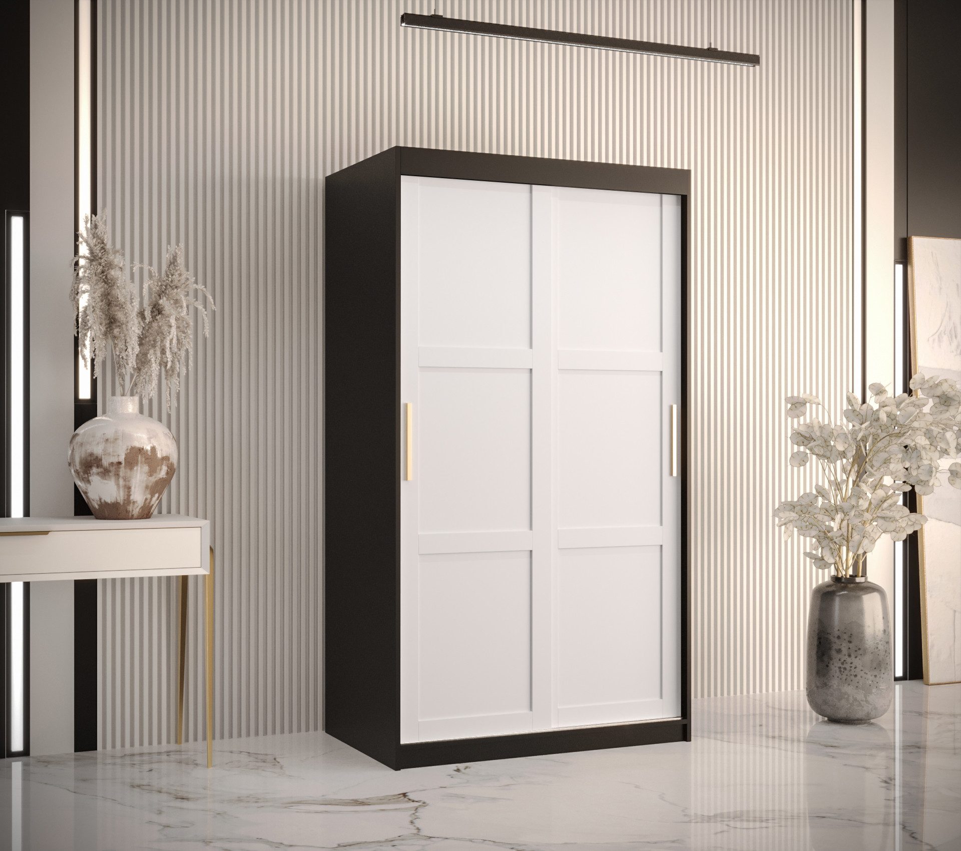 ABIKS MÖBEL Schwebetürenschrank RAMIRO 1 Schlafzimmerschrank günstig online kaufen