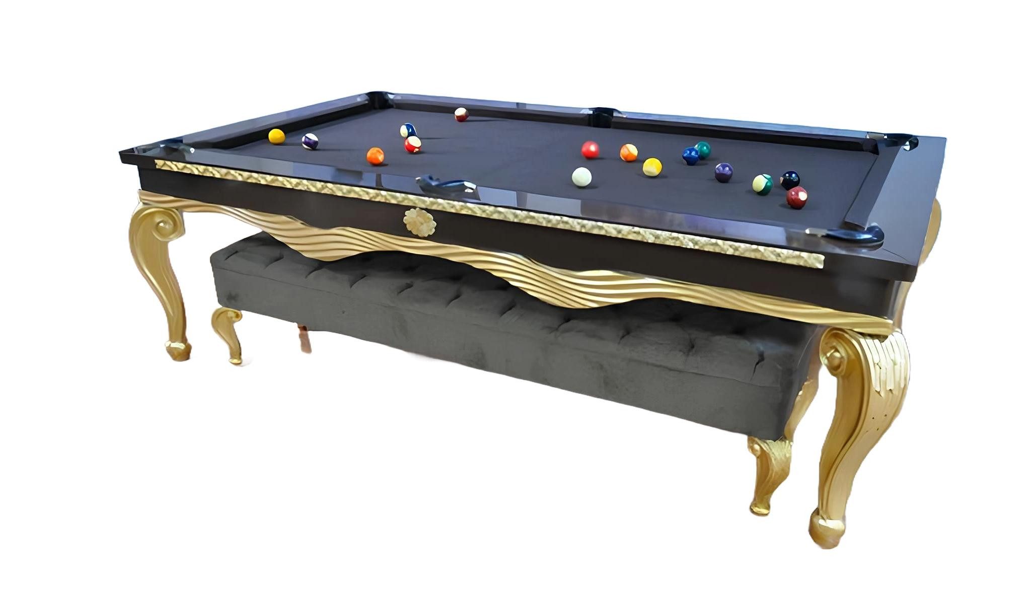 Billardtisch Billardtisch mit robustem Design und glatter Spielfläche