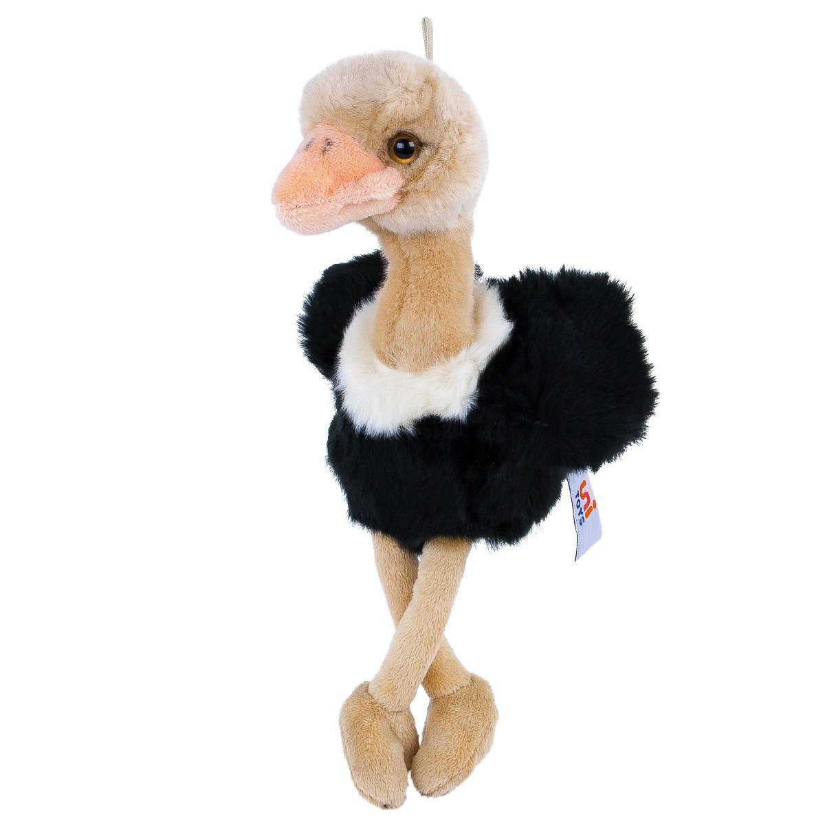 Kuscheltier Strauß 28 cm Plüschvogel Plüschstrauß
