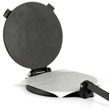 BBQ-Toro Tortillaform Gusseisen Tortilla Presse Ø 25 cm, für hausgemachte Tortillas