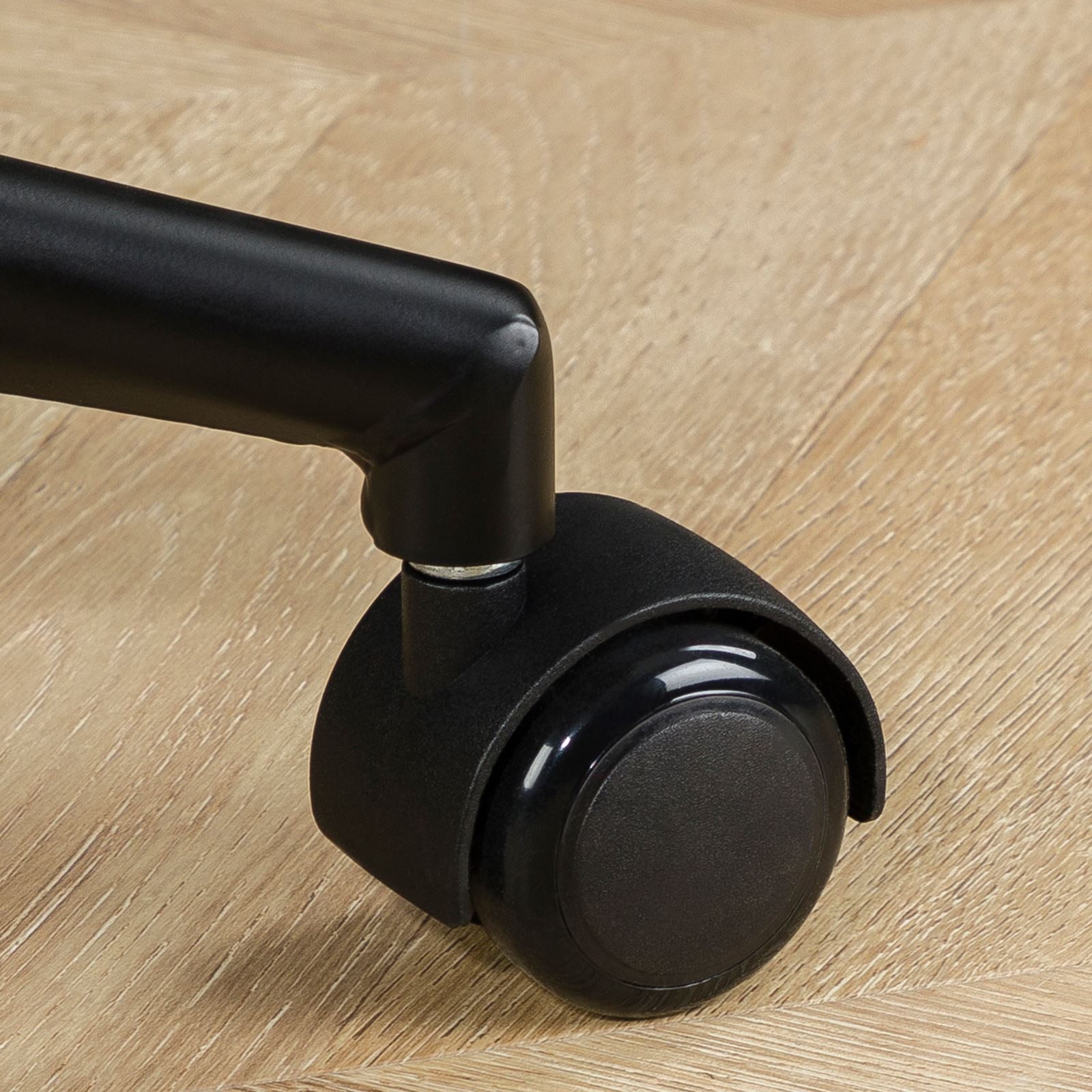 IDIMEX Drehstuhl ALISON, Bürostuhl Schreibtischstuhl höhenverstellbar modern mit Rollen gold