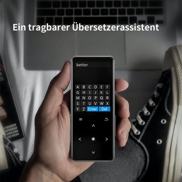 yozhiqu Multifunktions-Touchscreen-Bluetooth-MP3/MP4-Musikplayer (64 GB) MP4-Player (Hi-Fi-Soundqualität,LCD-Display,integriertes FM-Radio,64 GB Kapazität)