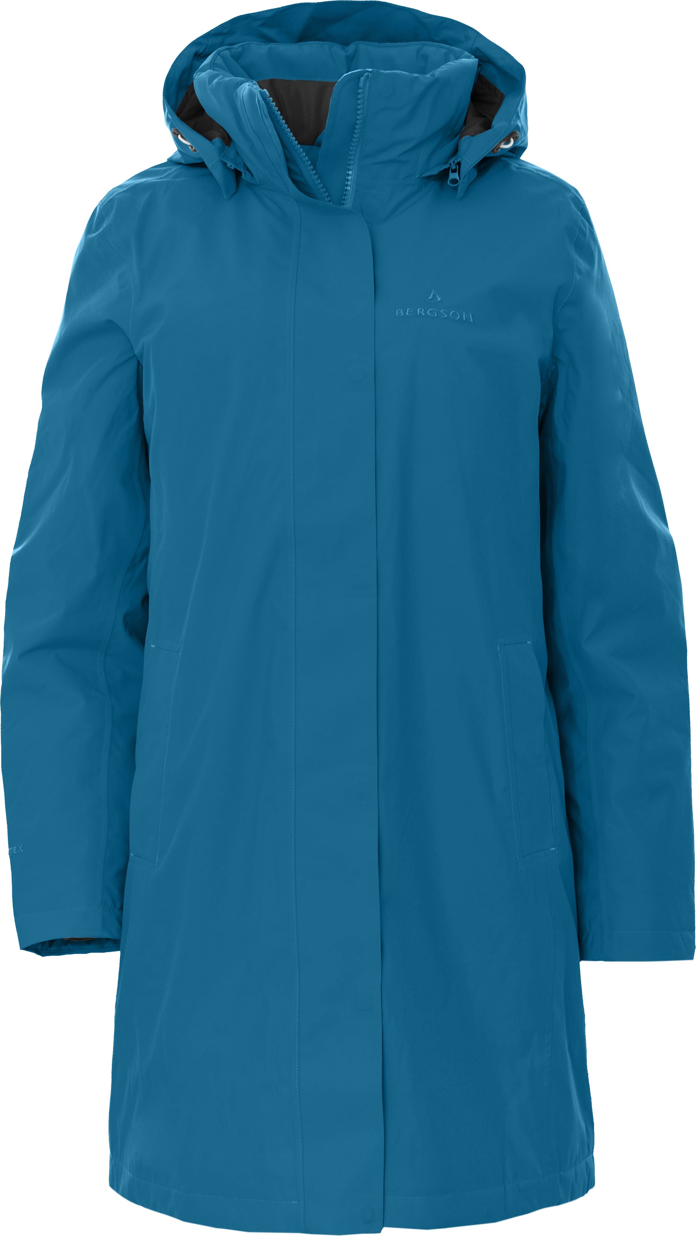 Bergson Winterjacke KITTILÄ Damen Wintermantel, warm wattiert, 20000 mm Wassersäule, Normalgrößen