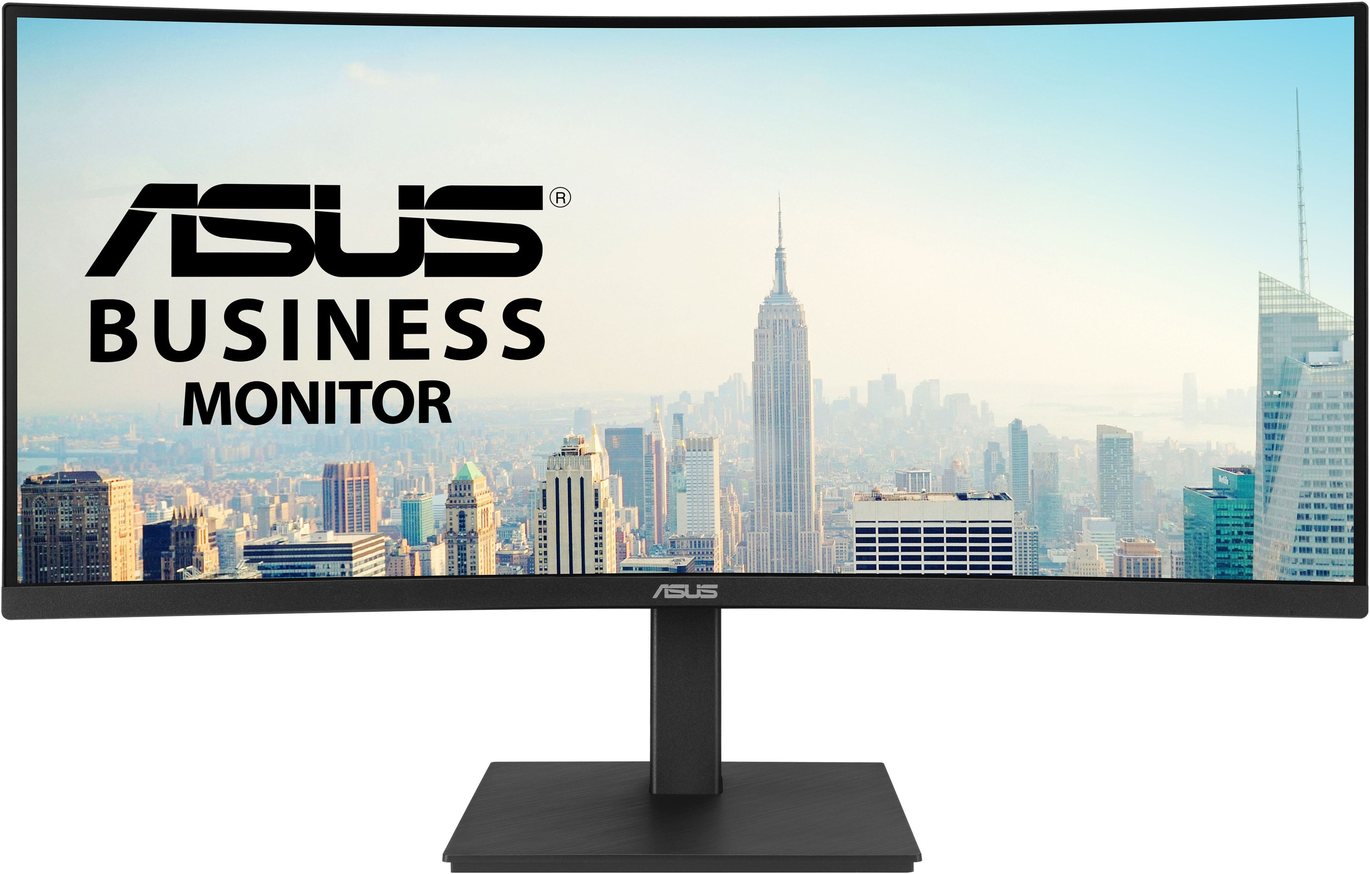 Asus VA34VCPSR Curved-LED-Monitor (86 cm/34 ", 3440 x 1440 px, Wide Quad HD, 4 ms Reaktionszeit, 100 Hz, VA LCD)