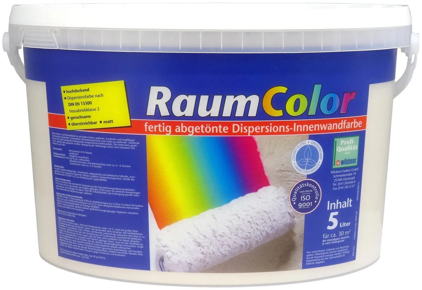 Wand- und Deckenfarbe RaumColor