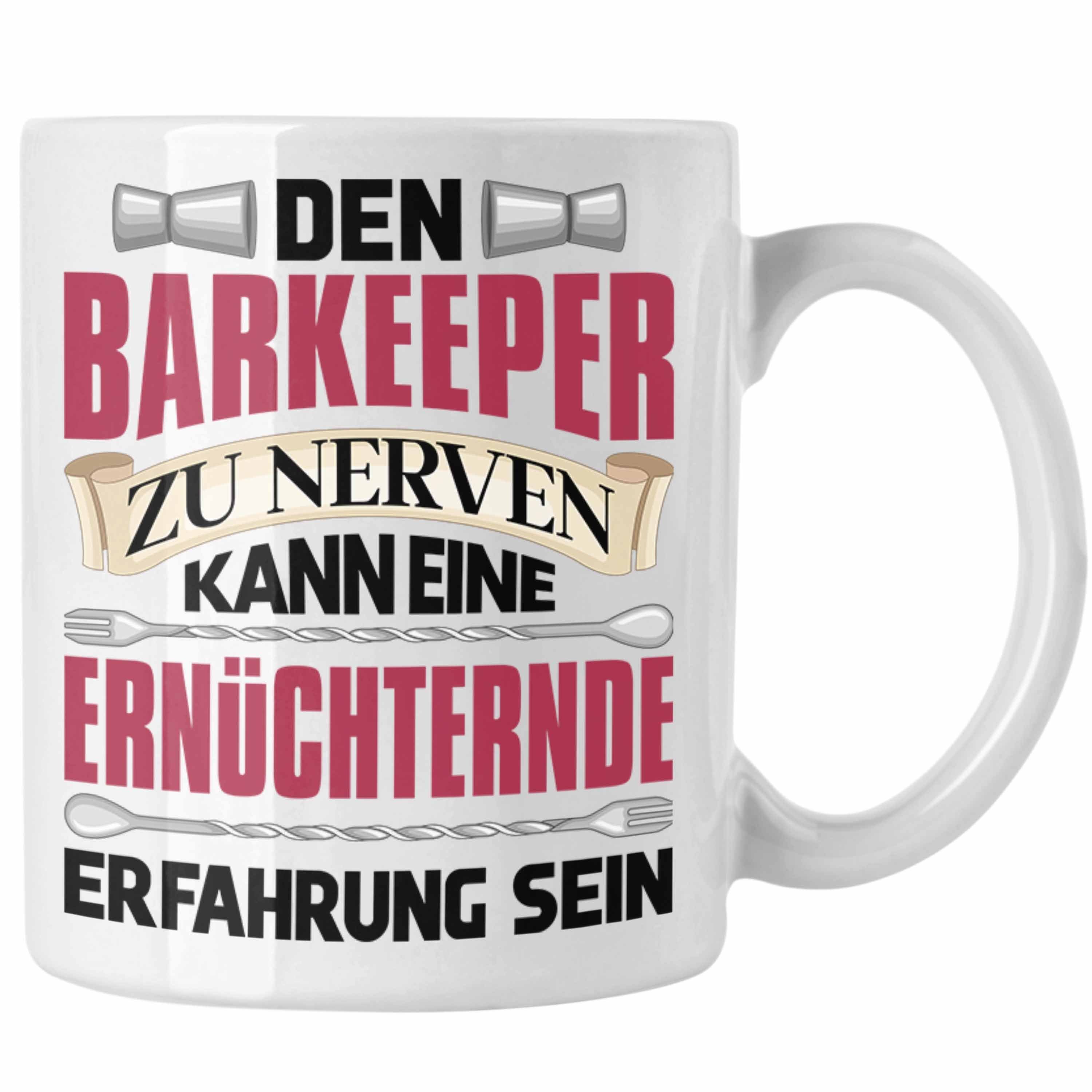 Trendation Tasse Barkeeper Tasse Geschenk Barmann Getränkemischer