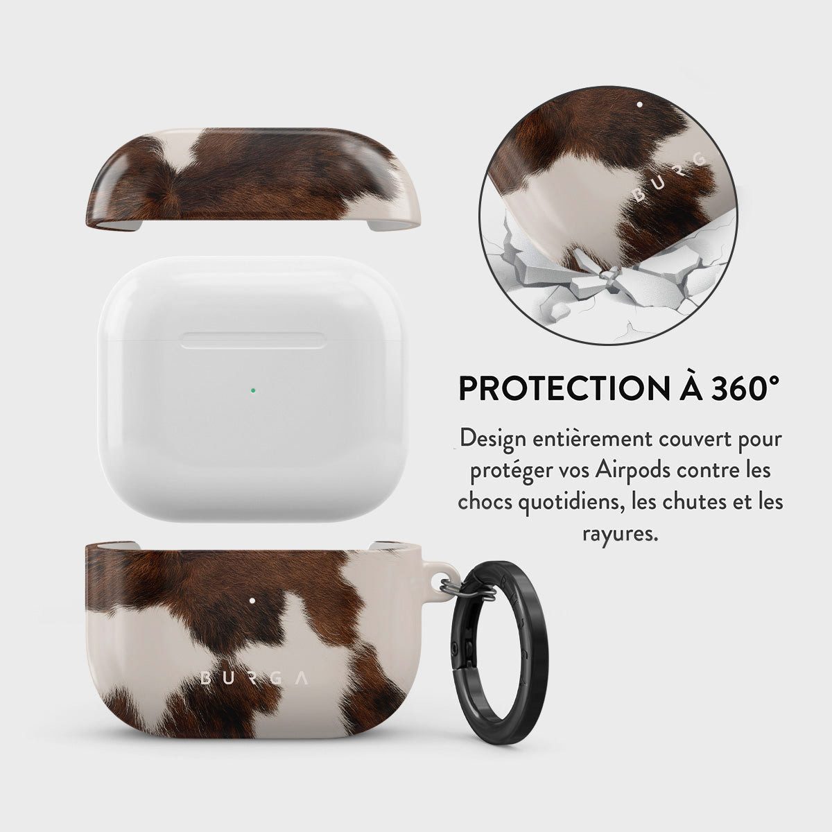 BURGA Kopfhörer-Schutzhülle Burga Hardcase Hülle Apple AirPods 3 - Celestial