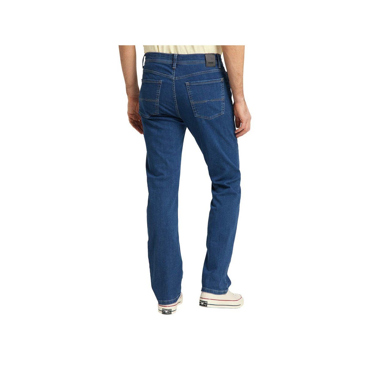(1-tlg) Authentic regular Pioneer Jeans blau Stoffhose