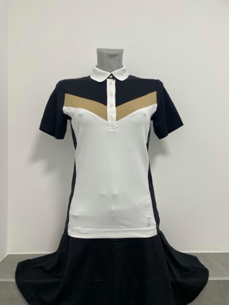 GOLFINO Poloshirt Golfino Polo Shifting Dune Mehrfarbig Damen