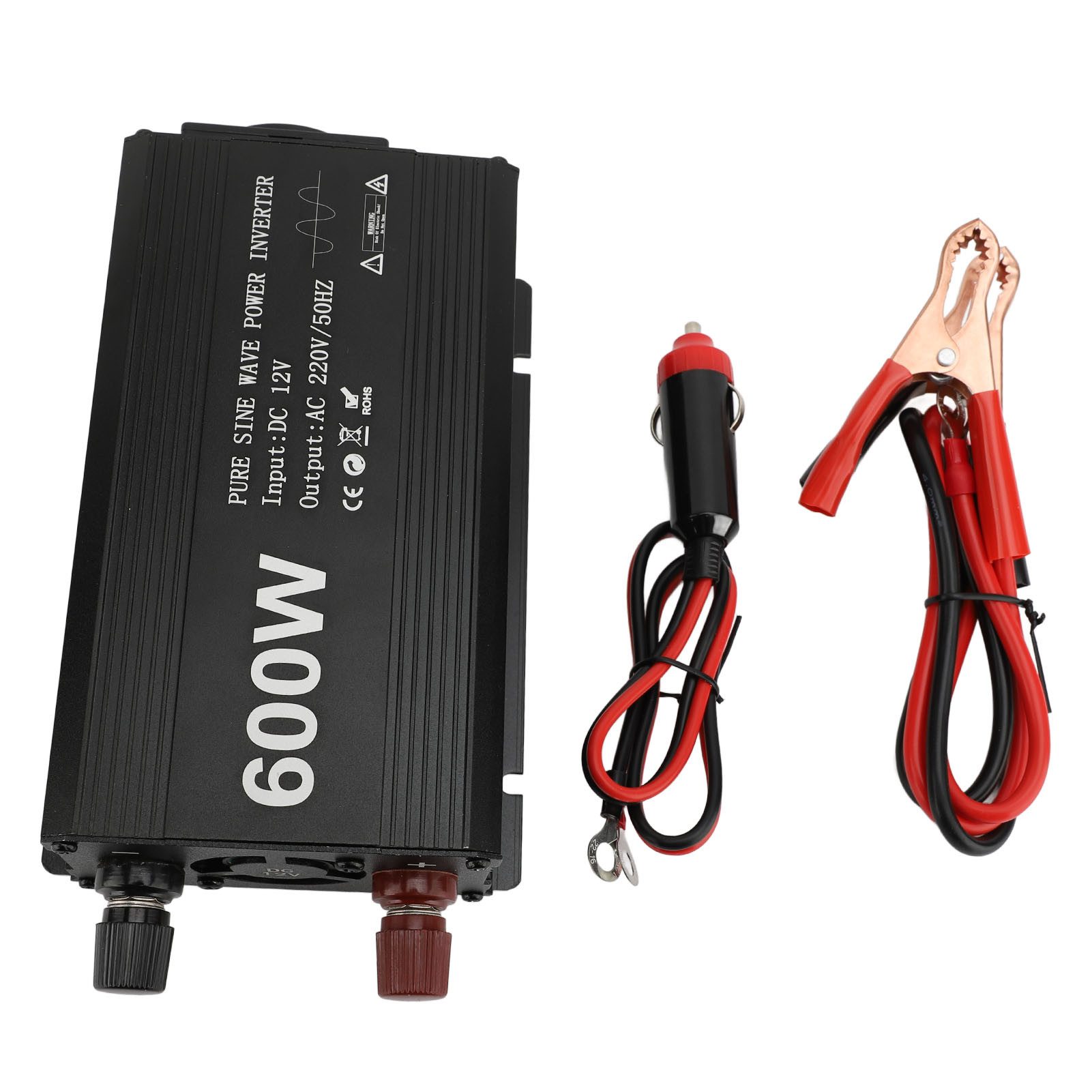 Spannungswandler Wechselrichter 600 W für den Einsatz im Auto 12V-Eingang