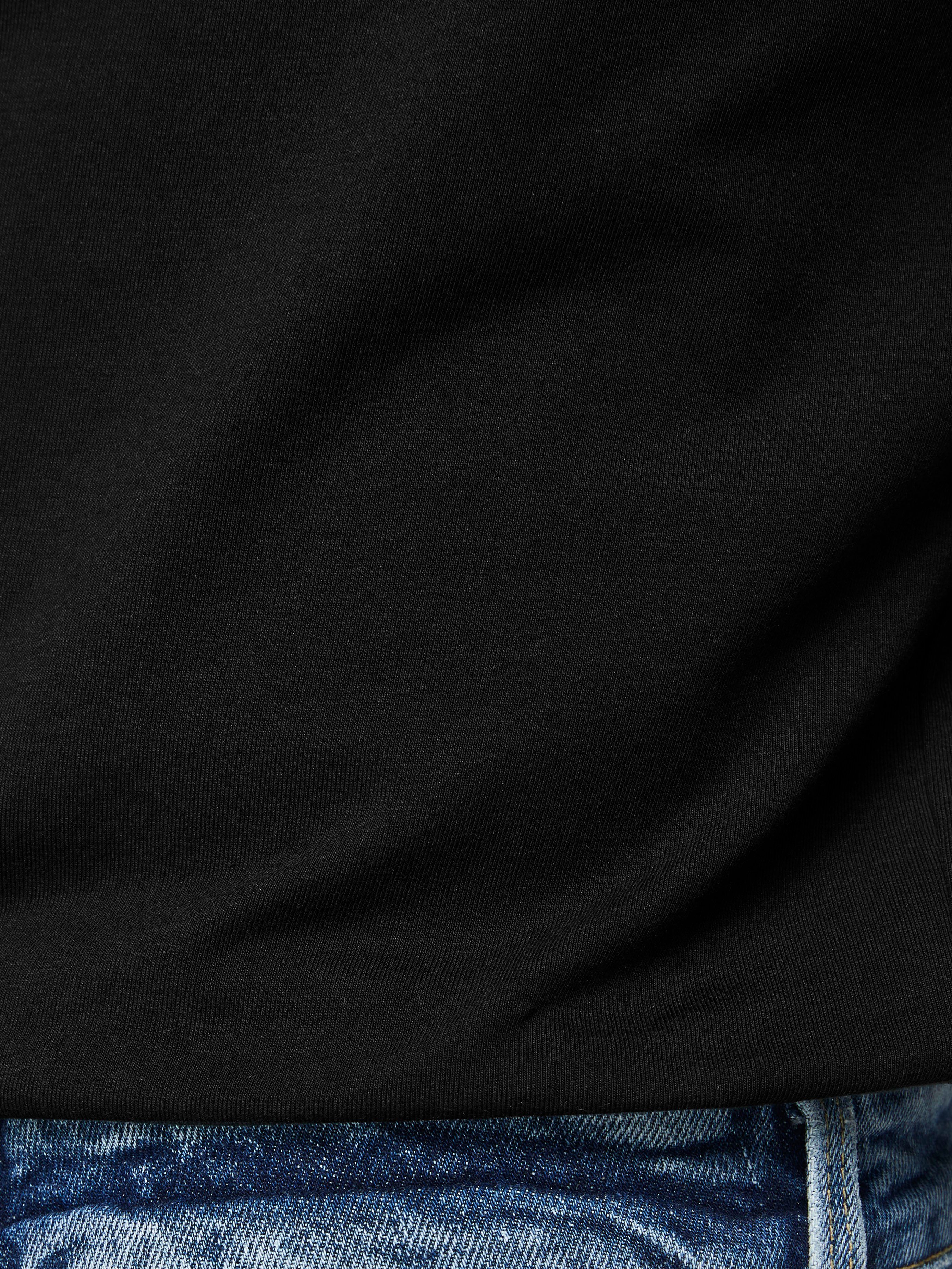 Jack & Jones T-Shirt BASIC black O-NECK TEE