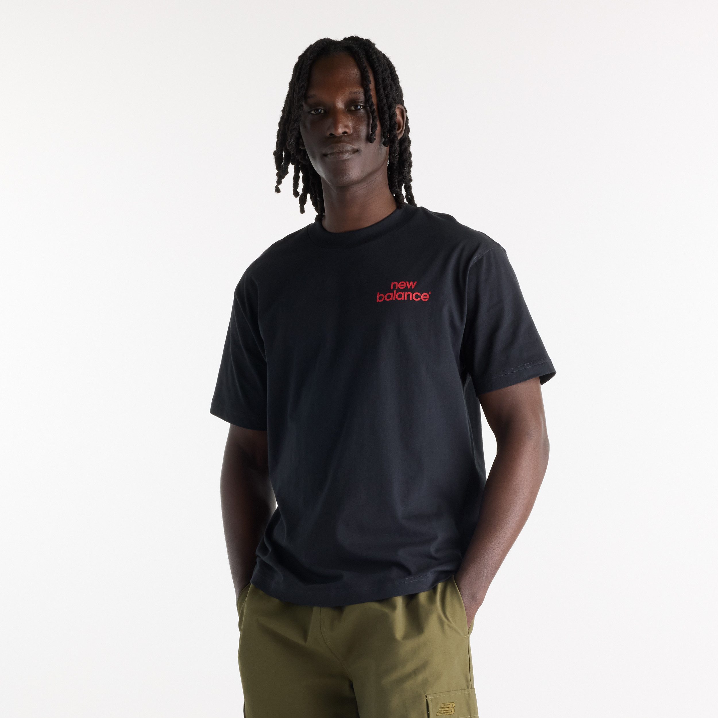 New Balance T-Shirt INTELLIGENT T-SHIRT aus Baumwolle, für Erwachsene geeignet
