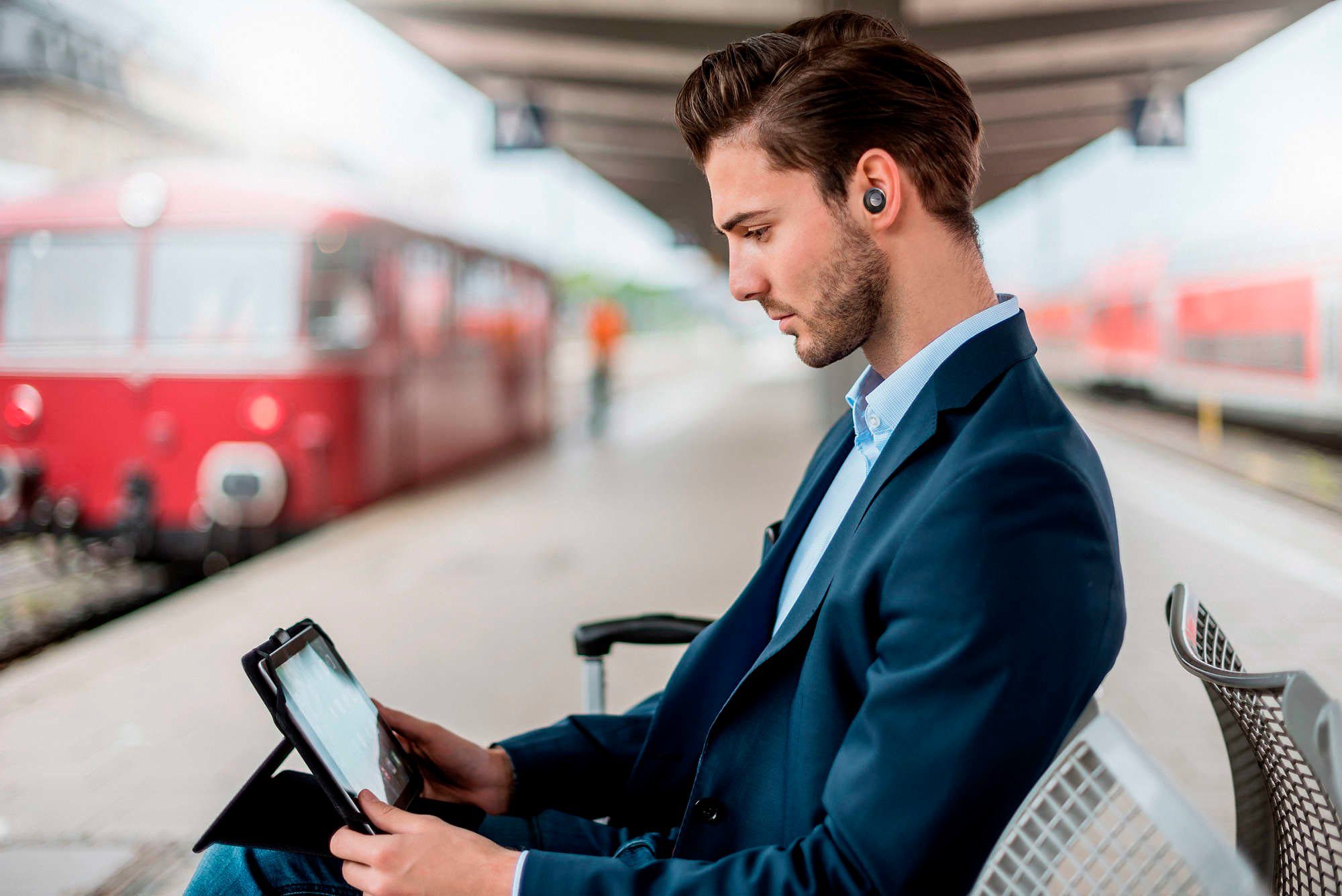 Google (ANC), Steuerung Anrufe HSP) (Active und True Wireless, In-Ear-Kopfhörer integrierte Bluetooth, A2DP für Cancelling TAT8505BK/00 Assistant, Bluetooth, Musik, Philips Noise Sprachsteuerung, AVRCP
