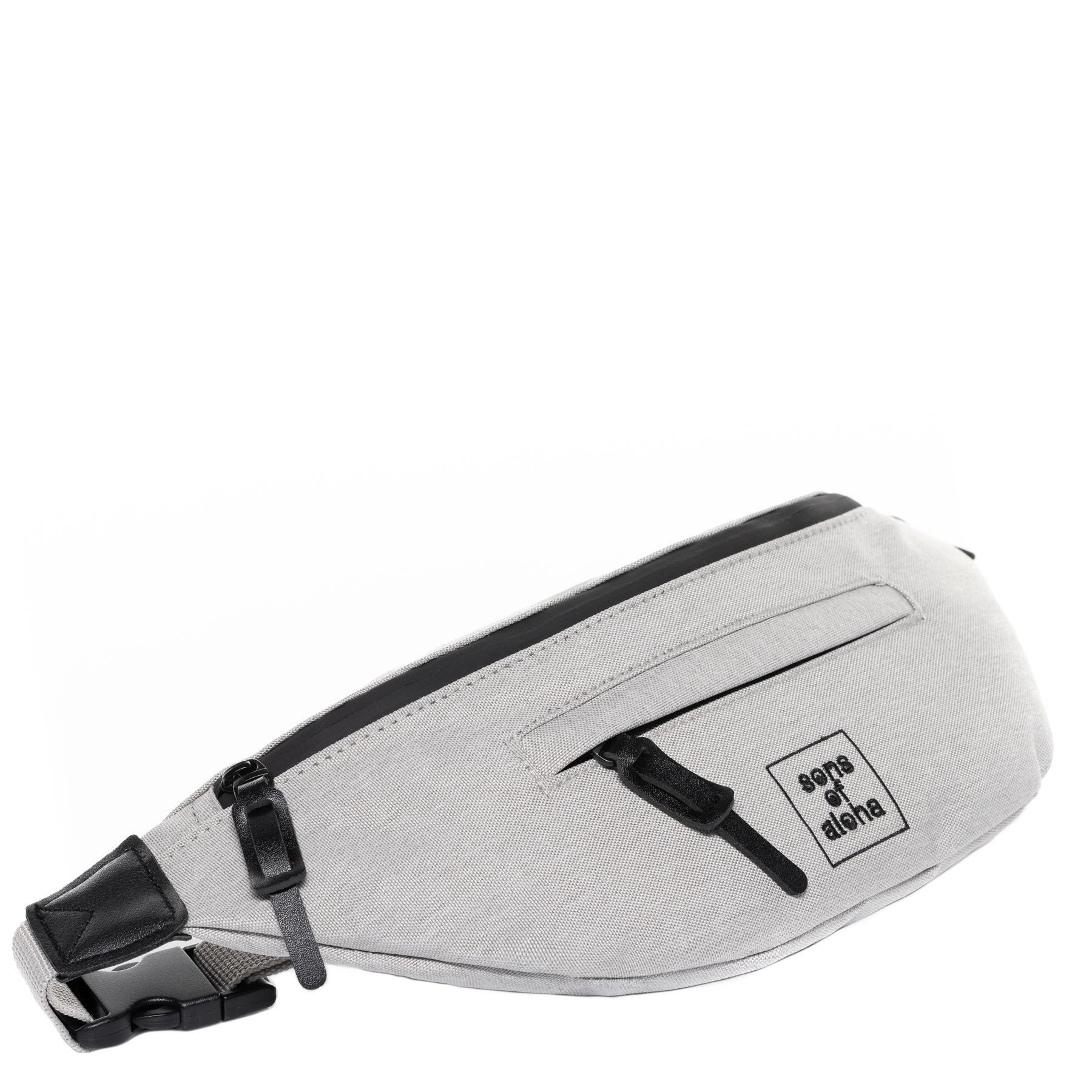 SONS OF ALOHA Umhängetasche Umhängetasche Brusttasche Sling Bag Zoll off-white, Hüfttasche großes Fach, Bauchtasche wasserabweisend, Damen Herren