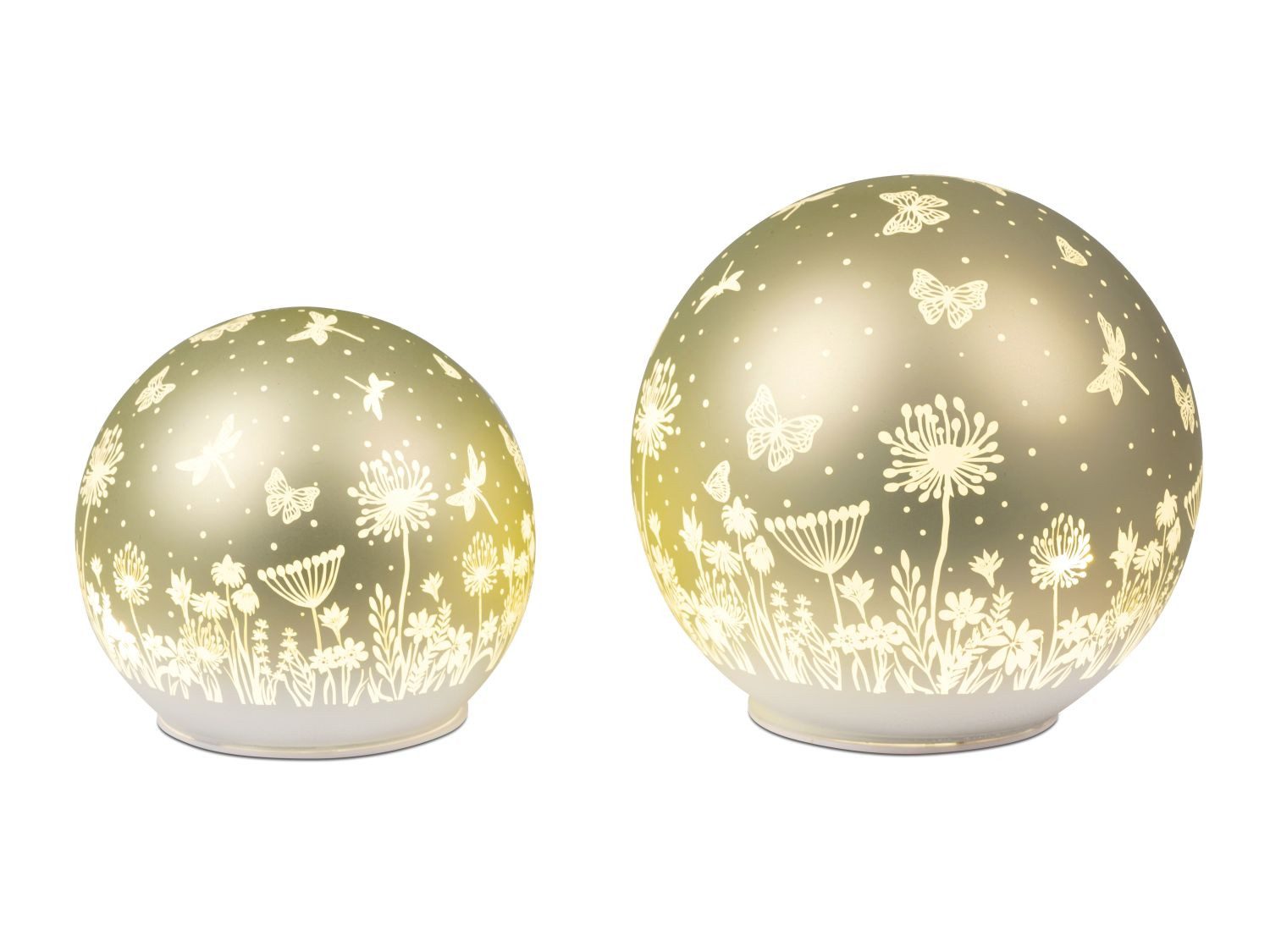formano Tischleuchte Blumenwiese, LED, mit Timerfunktion, Grün, Motiv: Blum günstig online kaufen