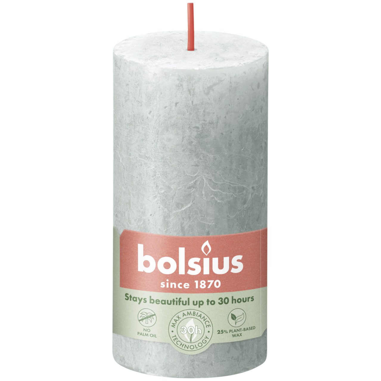 Bolsius Stumpenkerze Bolsius Rustik Stumpenkerze 100/50 günstig online kaufen