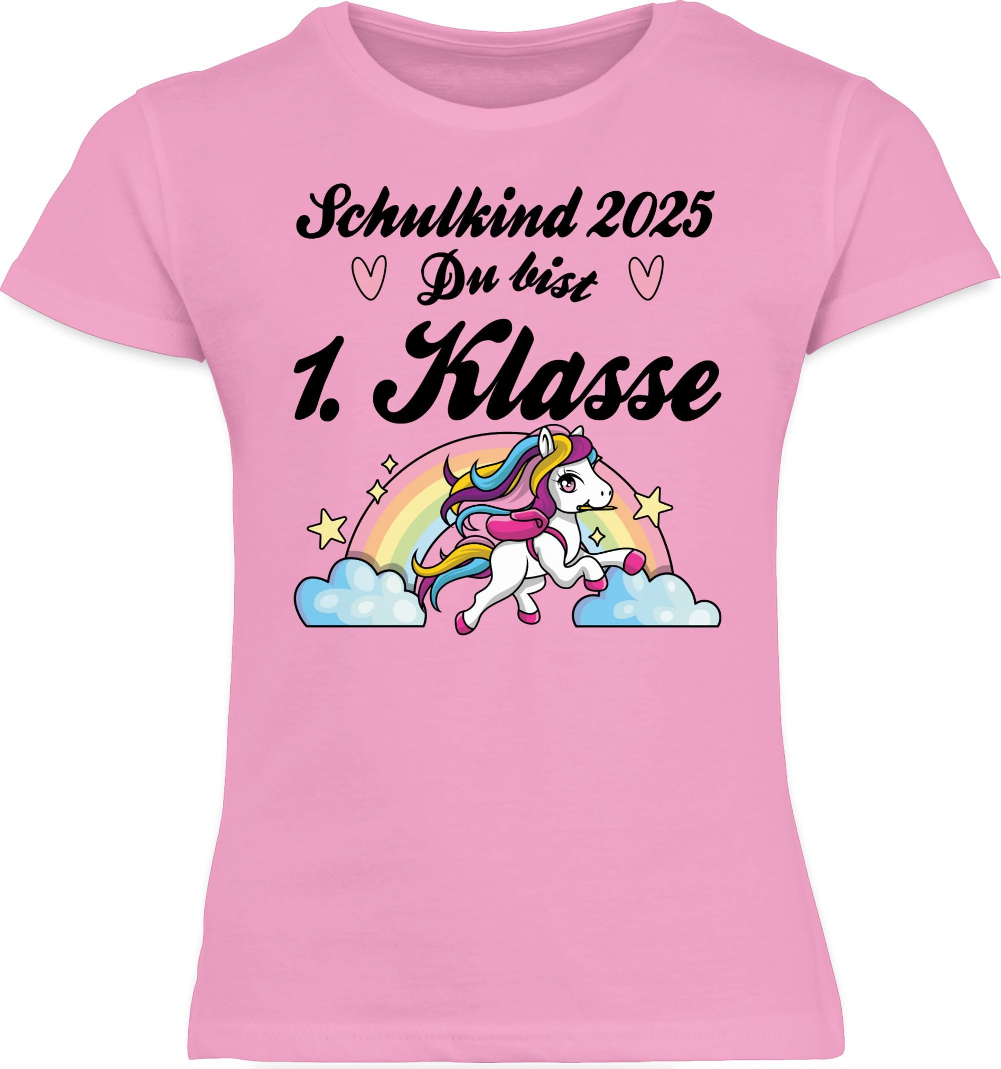 T-Shirt Schulkind 2025 - Du bist Erstklassig - Pferd