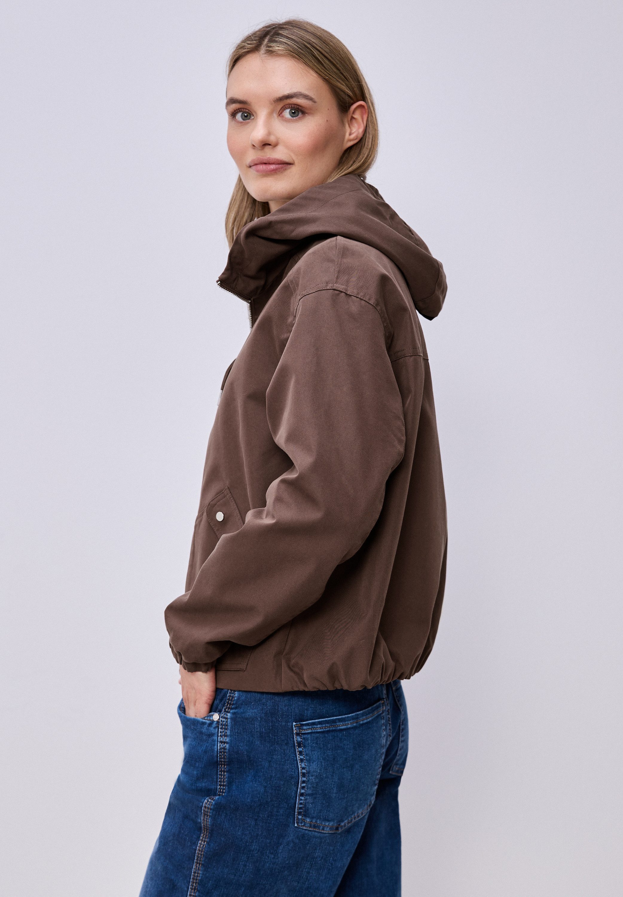 STREET ONE Kurzjacke im soften Baumwoll-Mix günstig online kaufen