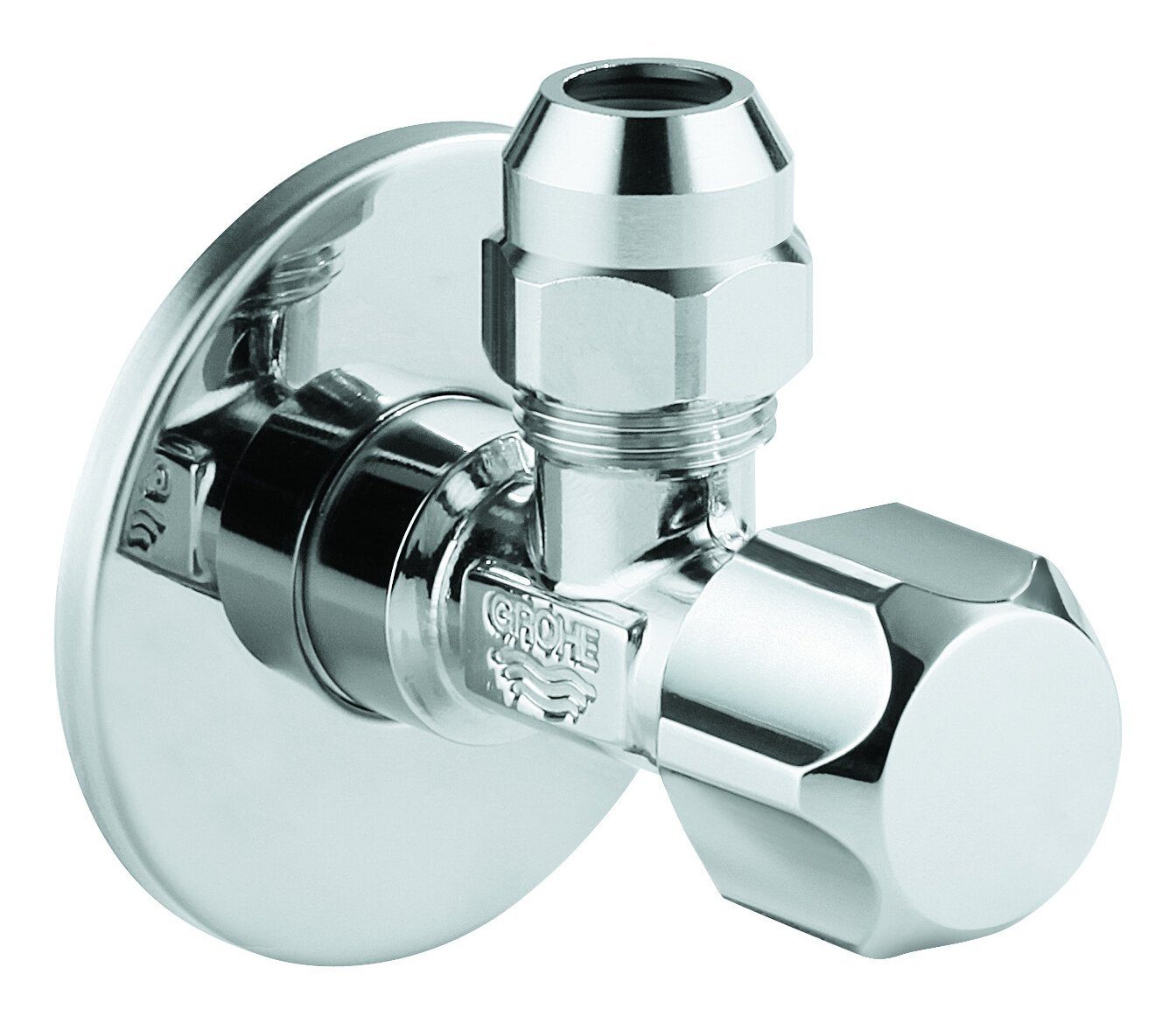 Grohe Eckventil, Angle Valves selbstdichtendes Anschlussgewinde - Chrom