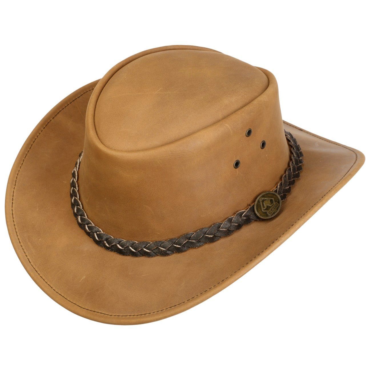 Scippis Cowboyhut (1-St) Westernhut mit Lederband