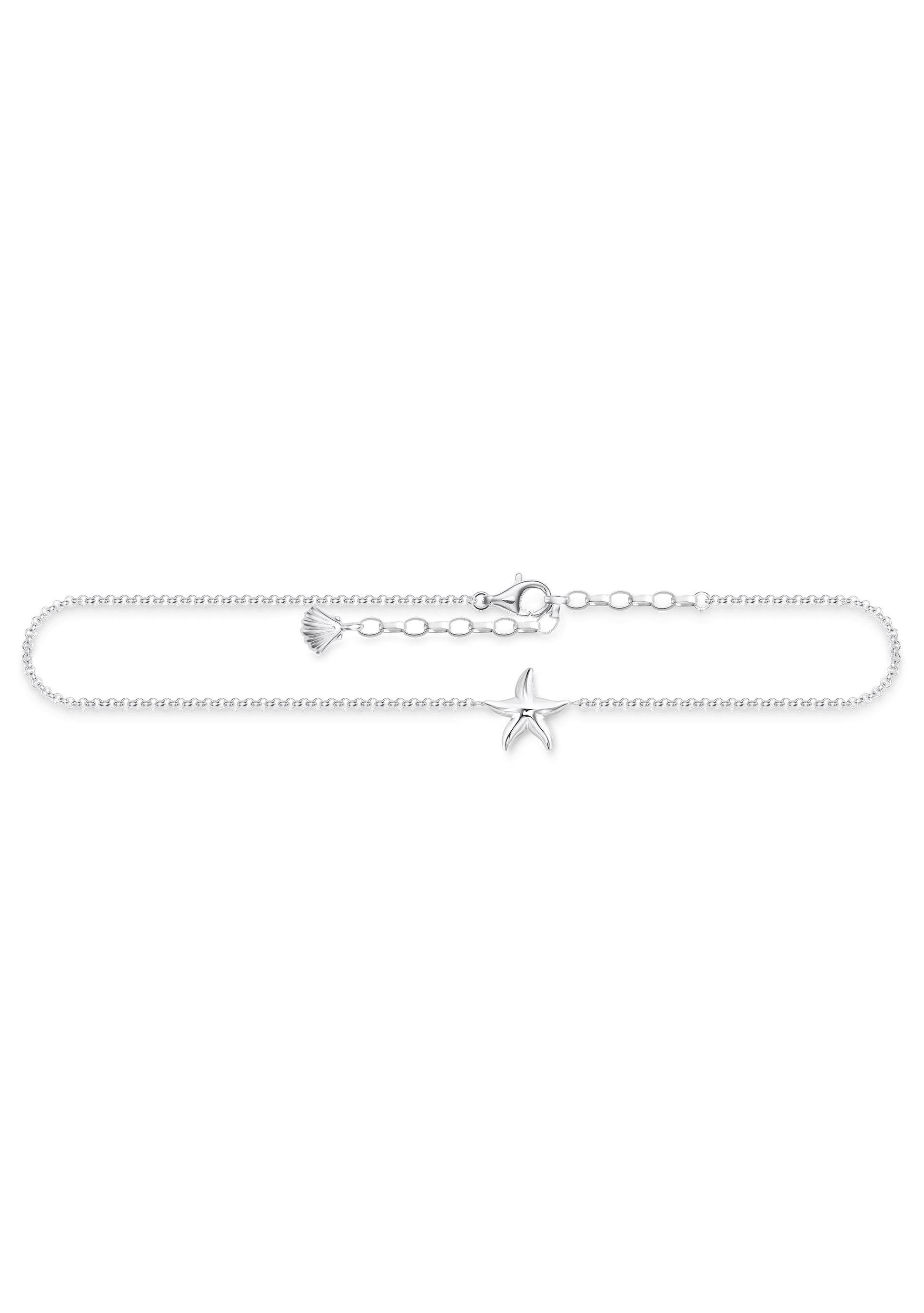 THOMAS SABO Fußkette Seestern-Optik