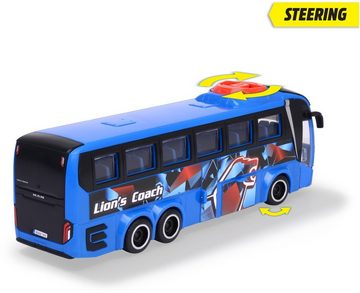 Dickie Toys Spielzeug-Bus Spielfahrzeug Bus Go Real / City MAN Lion's Coach 203744017