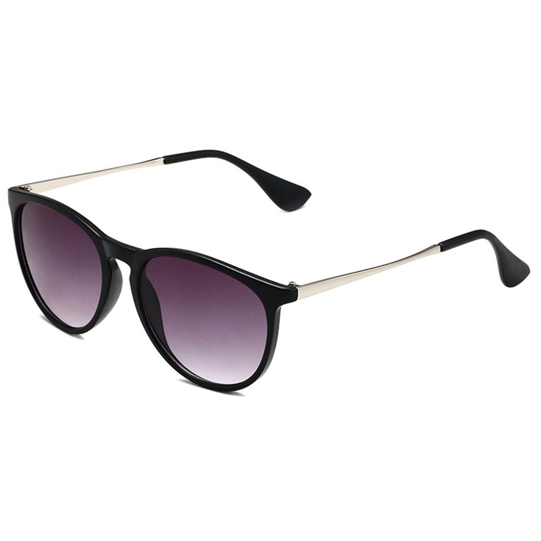 Haiaveng Sonnenbrille Vintage Runde Sonnenbrille mit UV400-Schutz Retro-Brille,Brille Unisex Modische purple