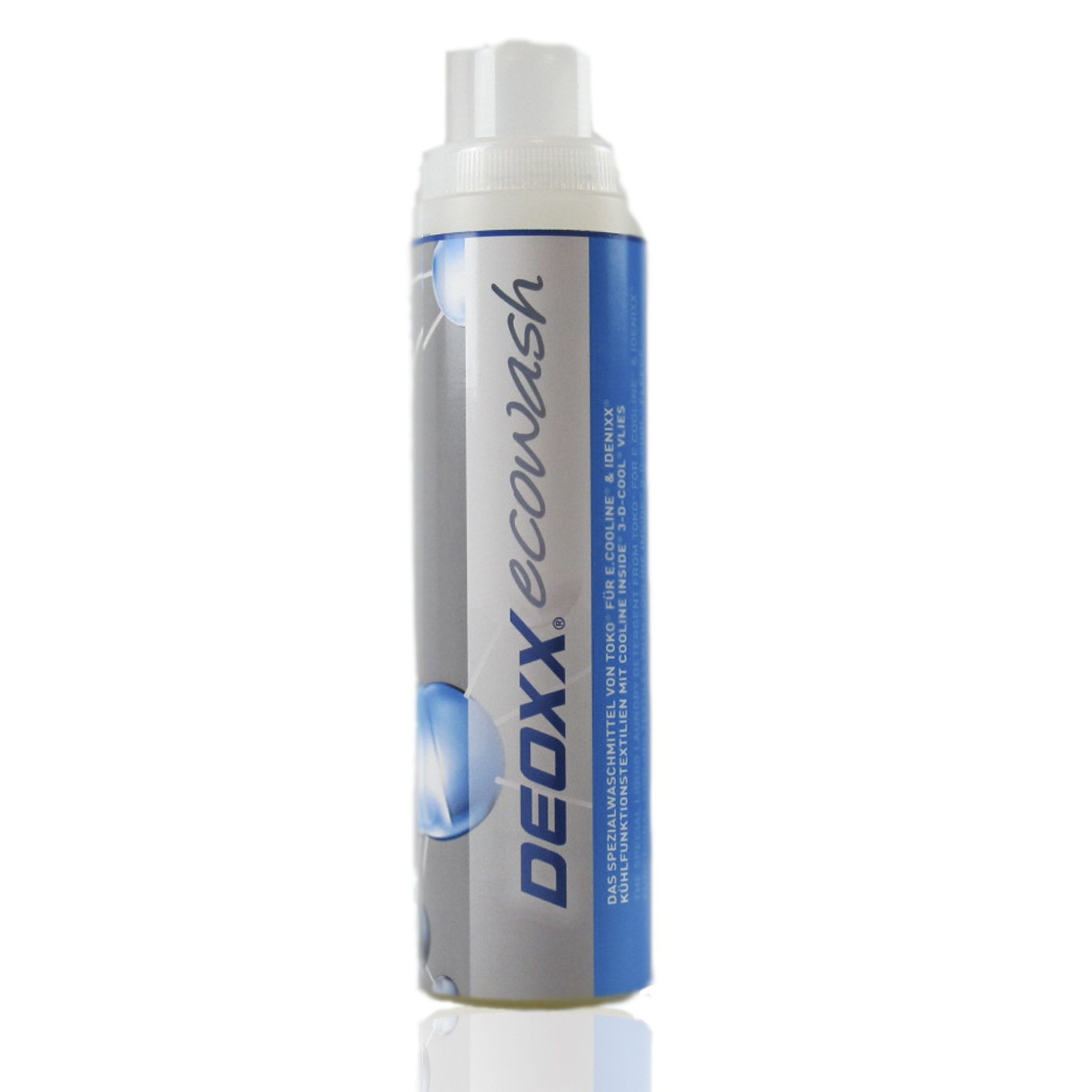 E.COOLINE Deoxx EcoWash - für Kühlkleidung von E.Cooline und SlimCOOL Spezialwaschmittel (Sehr ergiebig: eine Flasche reicht für ca. 10 Waschgänge (250 ml)