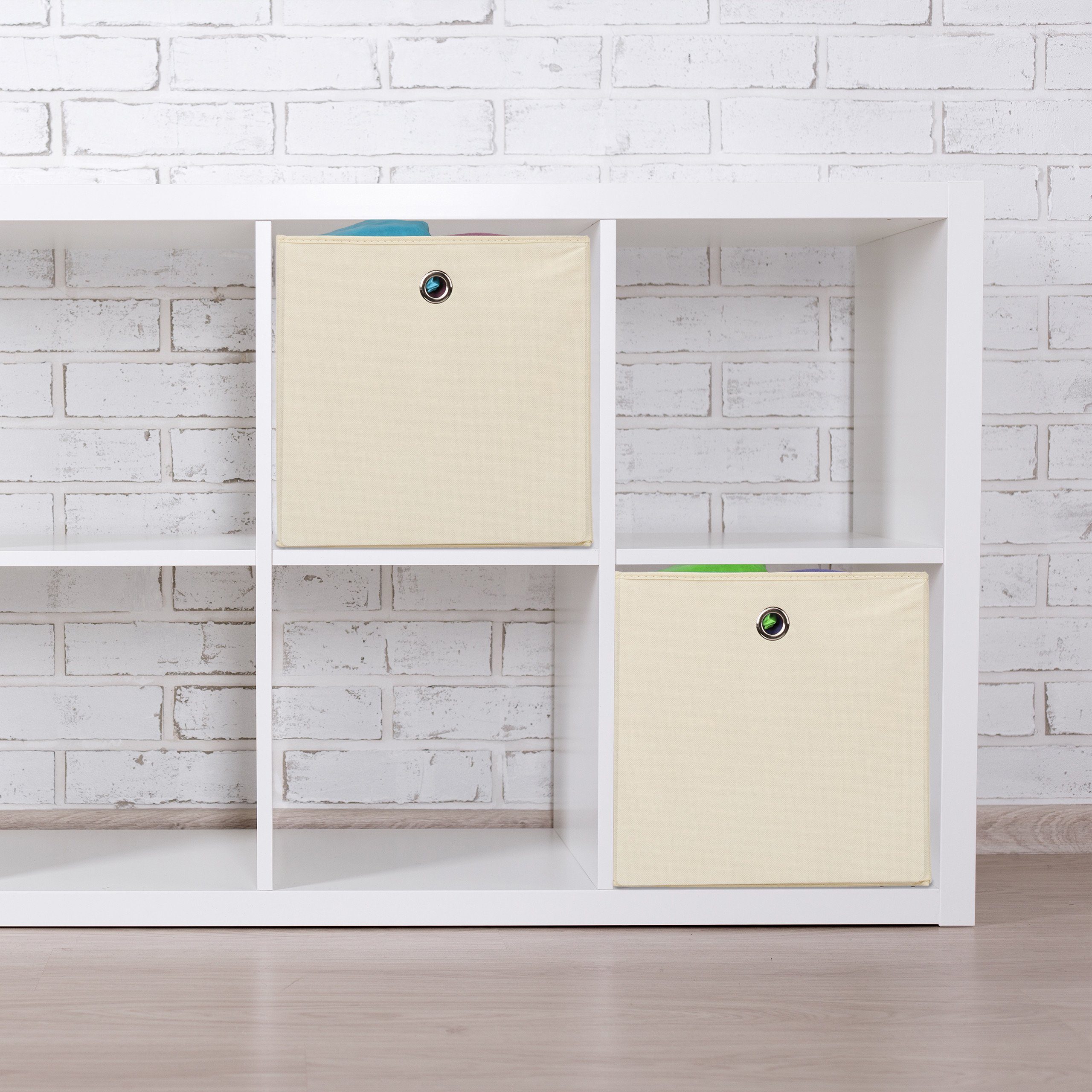 relaxdays Aufbewahrungsbox Stoff im 2er Set, günstig online kaufen