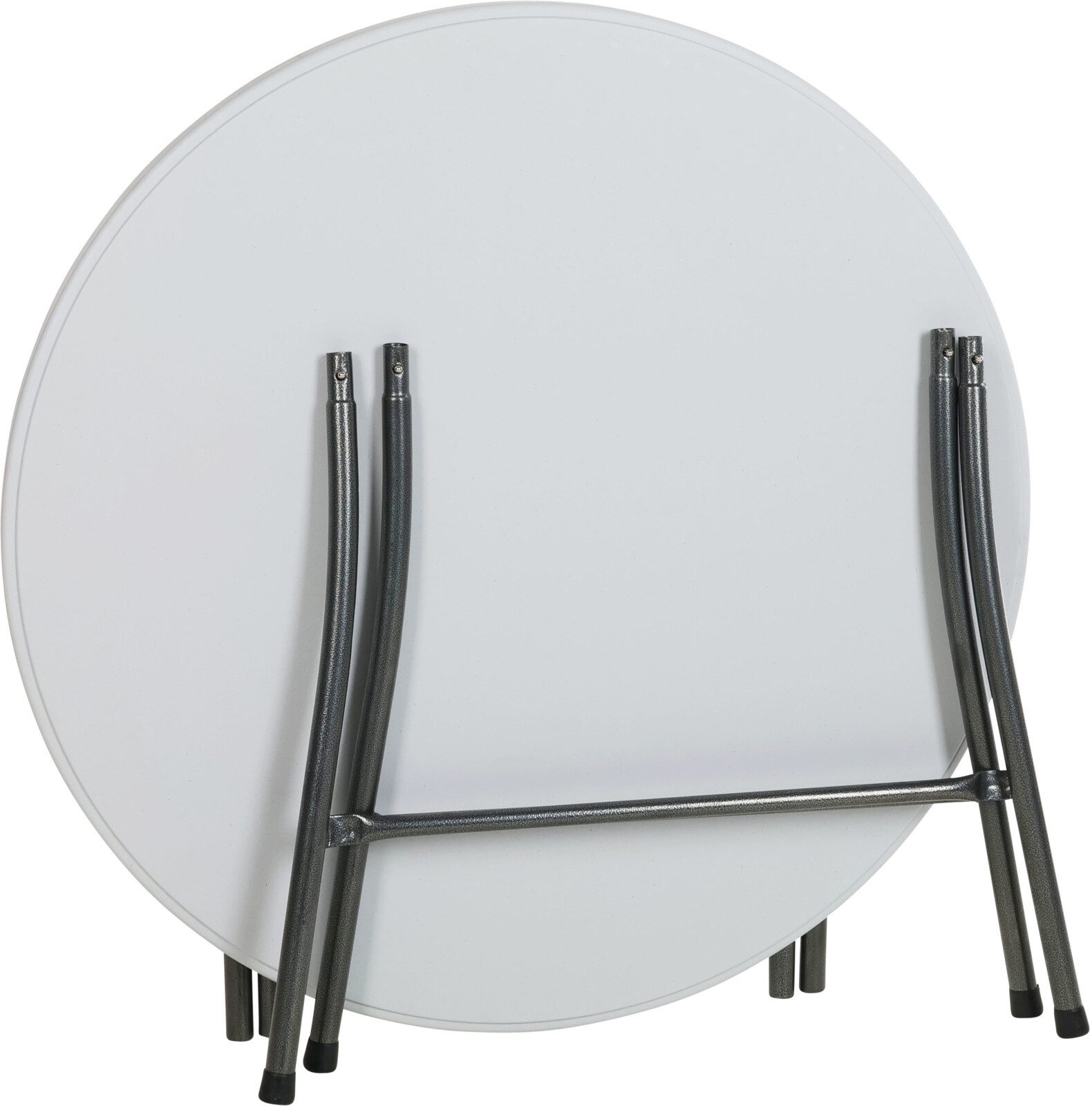 Koopman Stehtisch Bistrotisch Biertisch Ø 80 cm Rund klappbar 1/2/3 er Set (Set, 3-St., Packung), 3 Stk., Klappbar, Ø 80 cm, Rund, klappbar Kunststoff – Bild 5 von 5