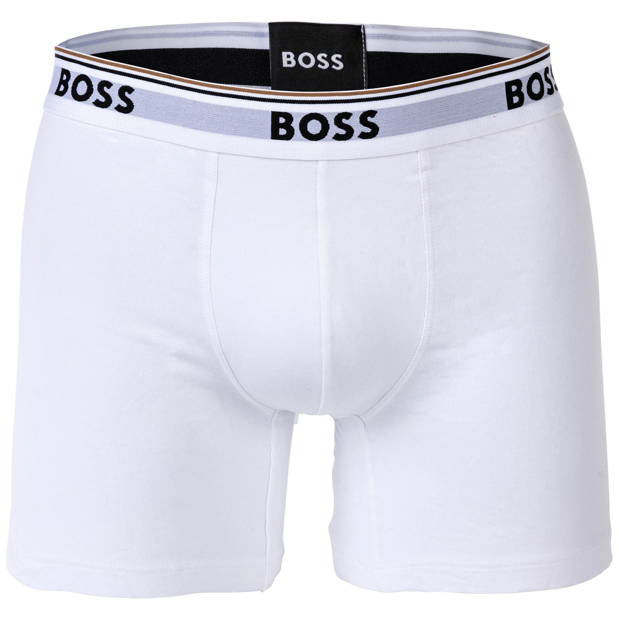 BOSS Boxer Herren Boxershorts, 6er - Weiß/Grau/Schwarz Briefs Boxer Pack 6P