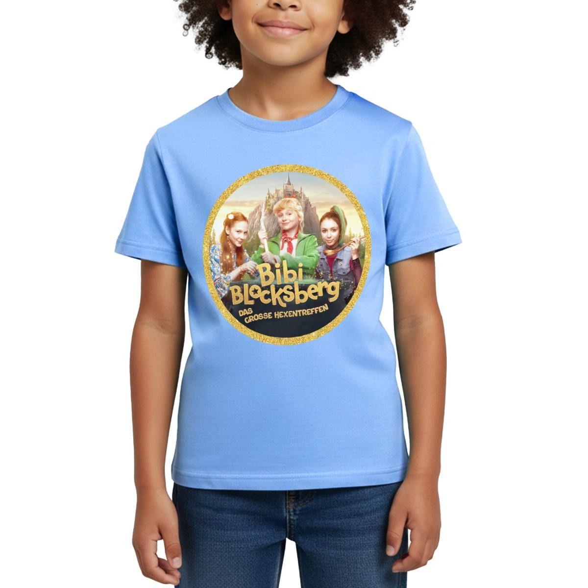 T-Shirt Bibi Blocksberg Film Bibi, Flauipaui Und Schubia Kinder T-Shirt