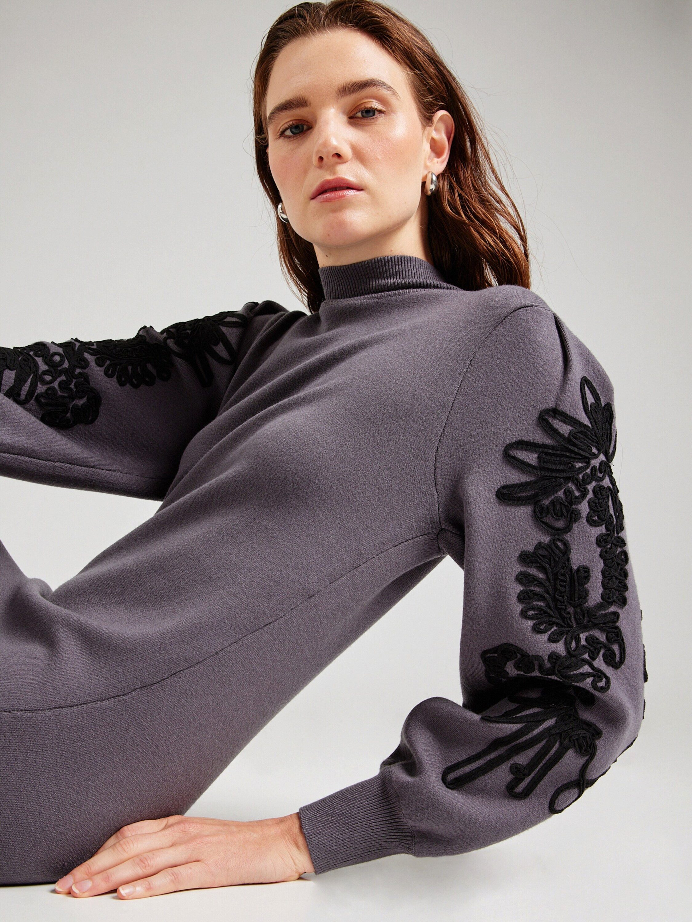 Object Minikleid OBJJoana (1-tlg) Stickerei