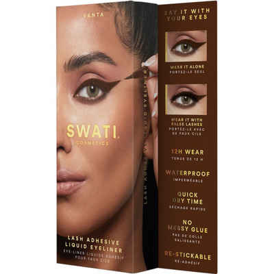 Swati Eyeliner - VANTA Wimpernkleber Flüssiger Eyeliner Braun