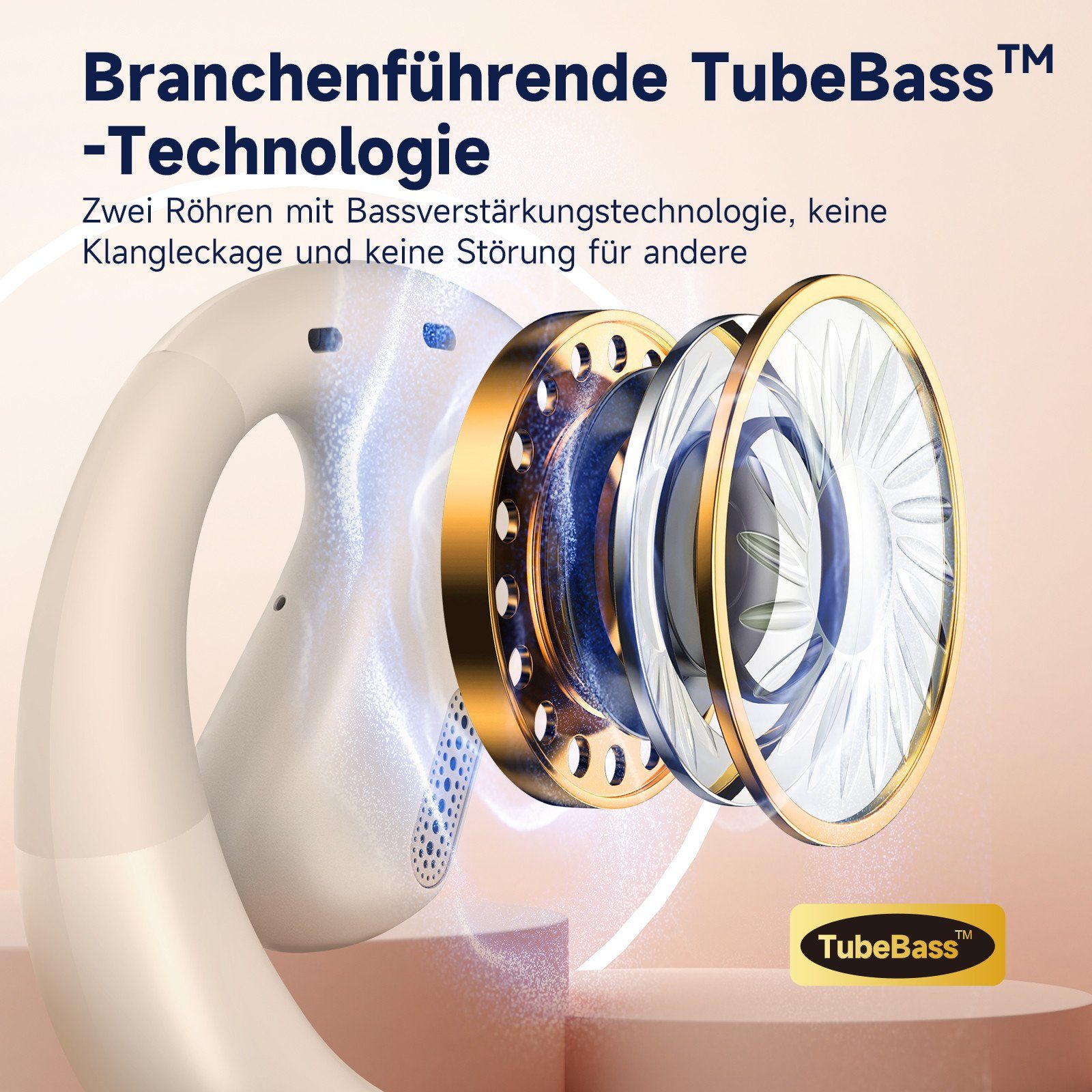 OneOdio OpenRock Pro Ear Air Conduction wireless Kopfhörer